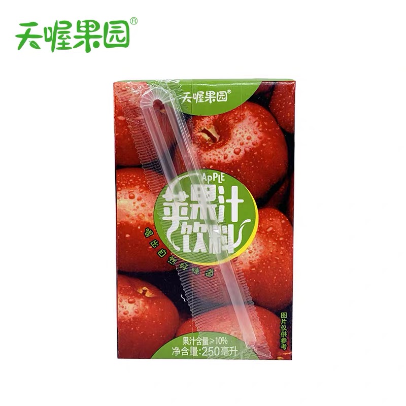 饮料酒水 饮料 天喔 苹果汁饮料(秒杀 品牌 天喔果园